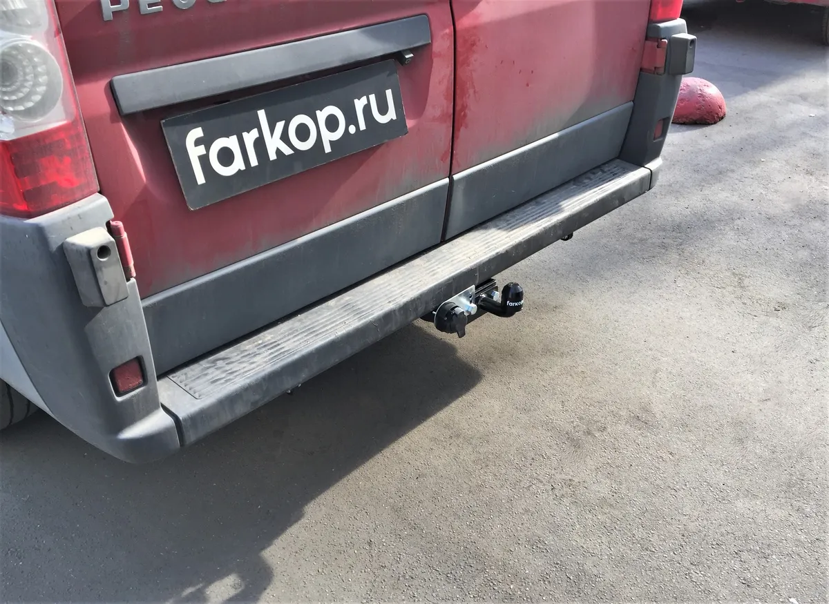 Фаркоп Лидер Плюс для Peugeot Boxer (L1,L2,L3) 2006- P107-FC в Ижевск Фаркоп Лидер Плюс для Peugeot Boxer (L1,L2,L3) 2006- P107-FC в Ижевск
