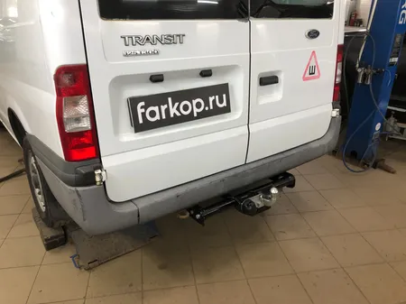 Фаркоп Лидер Плюс для Ford Transit (фургон) 2000-2014, (для а/м со ступенькой, без ступеньки) F116-F в Ижевск