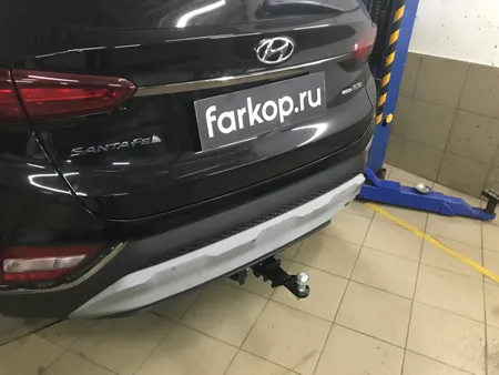 Фаркоп Лидер Плюс для Hyundai Santa Fe 2018-2022 Арт. H230-E H230-E в Ижевск