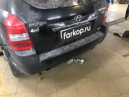 Фаркоп Лидер Плюс для Hyundai Tucson 2004-2010 H204-BA в Ижевск
