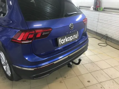 Фаркоп Лидер Плюс для Volkswagen Tiguan 2017- V123-A в Ижевск