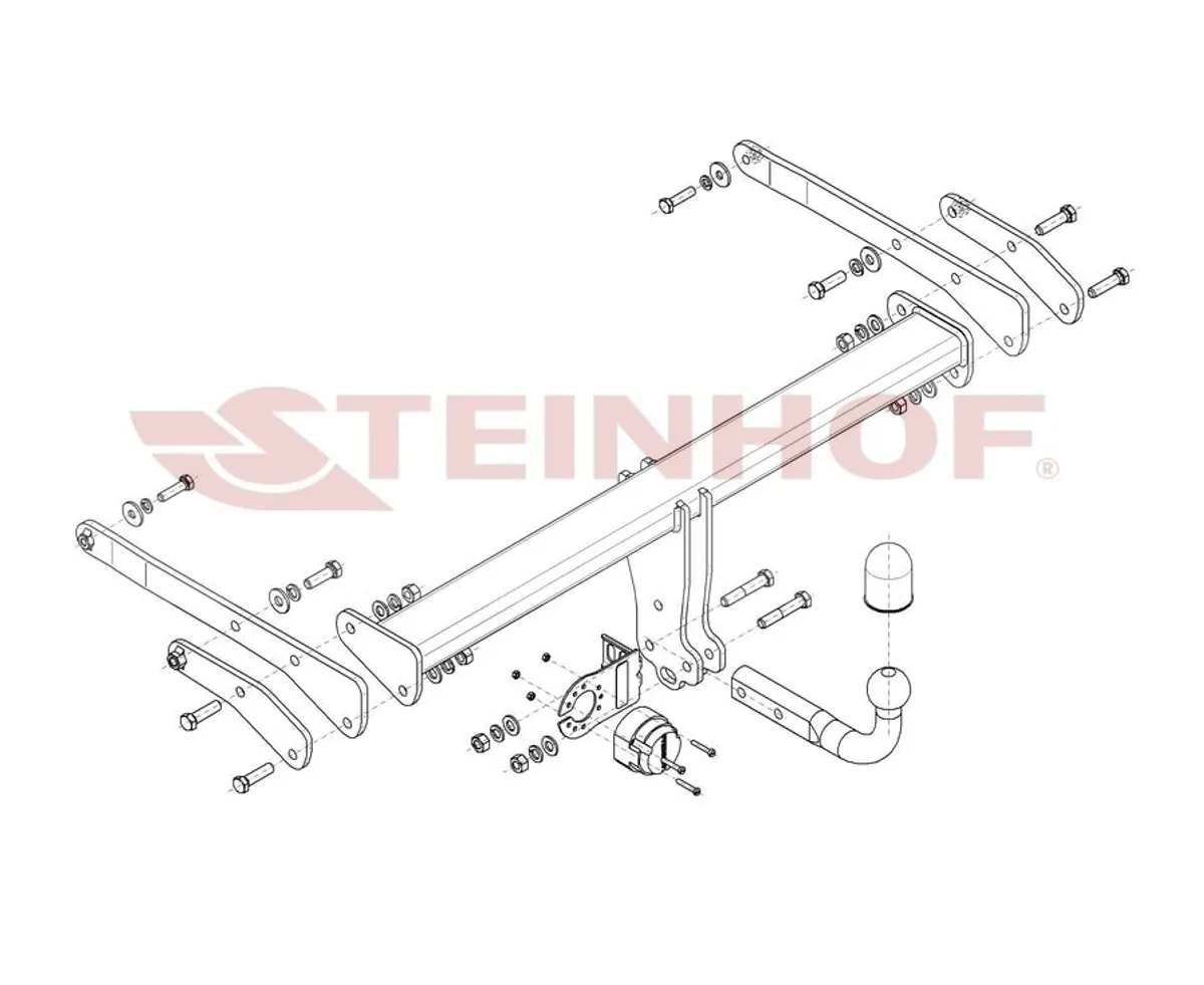Фаркоп Steinhof для Audi Q5 2026- A-111 в Ижевск Фаркоп Steinhof для Audi Q5 2026- A-111 в Ижевск