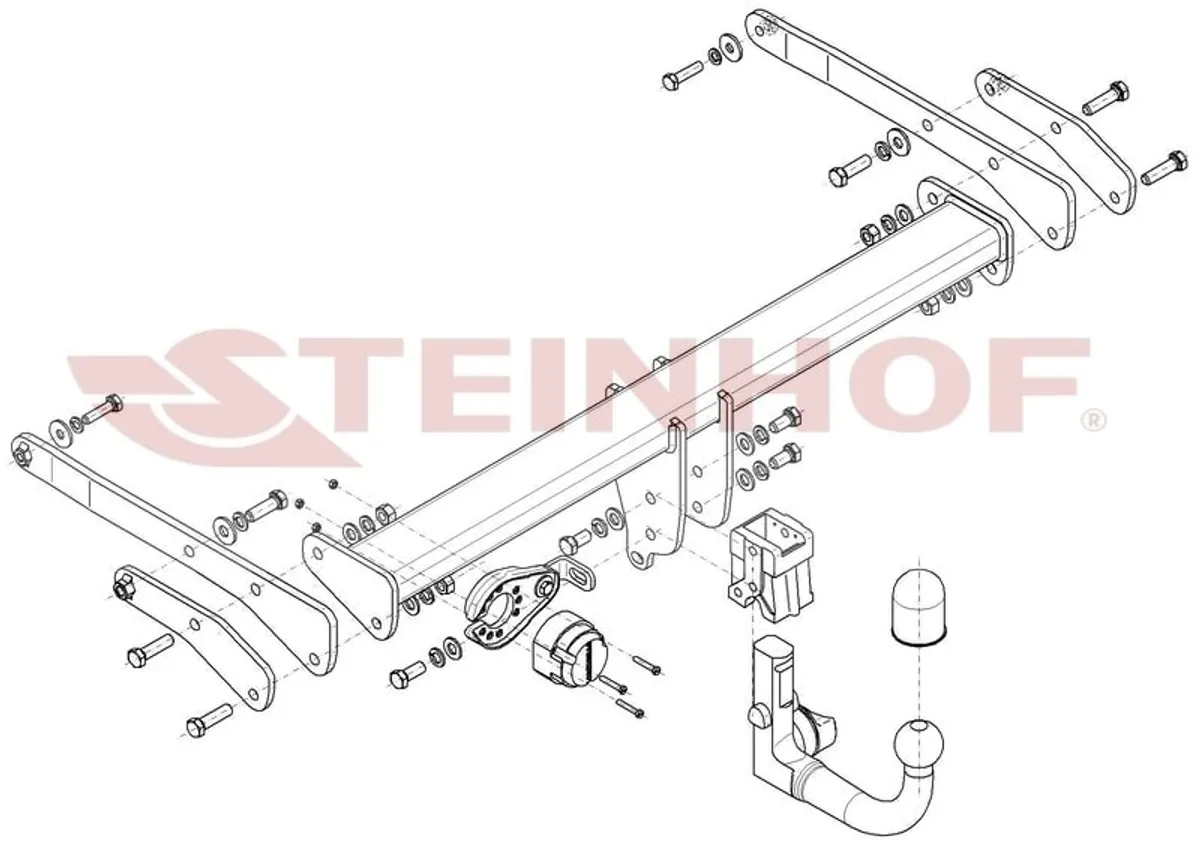 Фаркоп Steinhof для Audi Q5 2026- A-112 в Ижевск