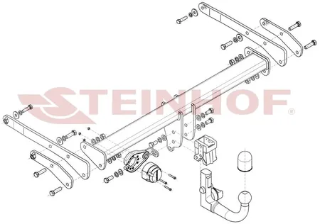 Фаркоп Steinhof для Audi Q5 2026- A-112 в Ижевск