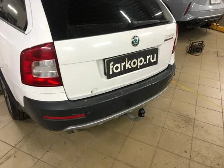 Фаркоп Galia для Skoda Octavia (лифтбек, универсал, вкл. Scout) 2005-2013 S086A в Ижевск