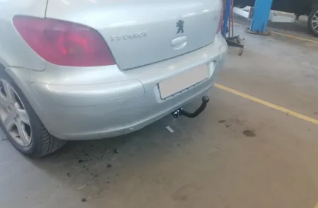 Фаркоп Лидер плюс для Peugeot 307 (хетчбек) 2001-2008 P106-A в Ижевск