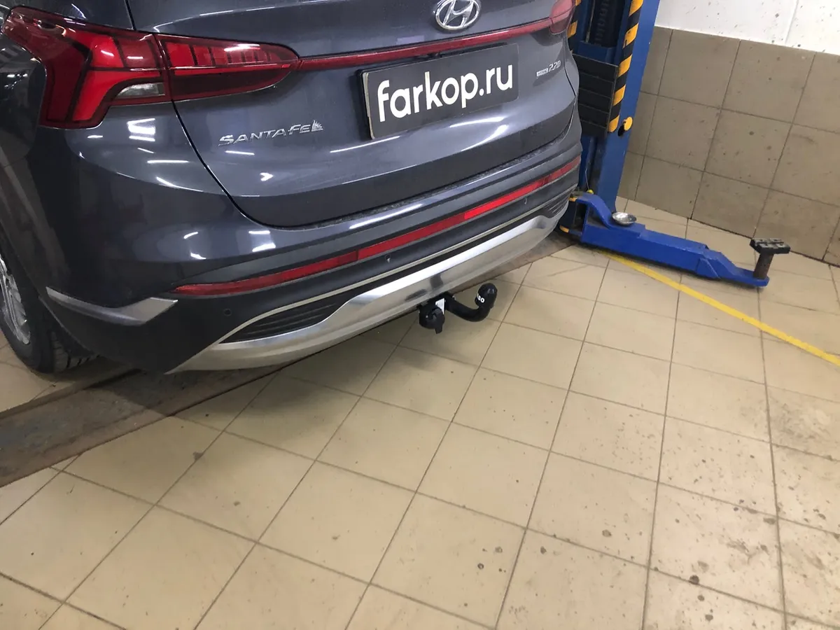 Фаркоп Oris для Hyundai Santa Fe 2020-2024 6768-A в Ижевск