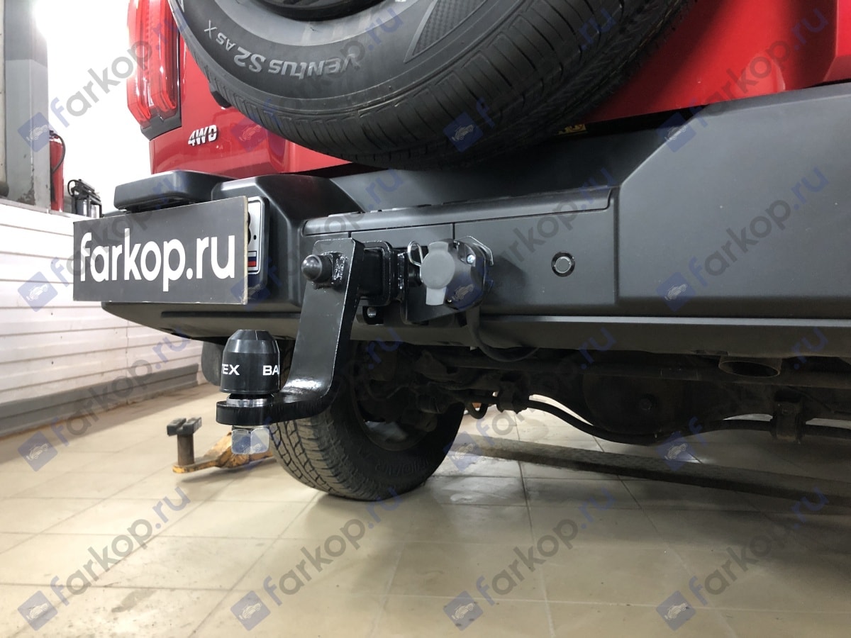 Установили фаркоп TowRus для Tank 300 2023 года выпуска Установили фаркоп TowRus для Tank 300 2023 года выпуска